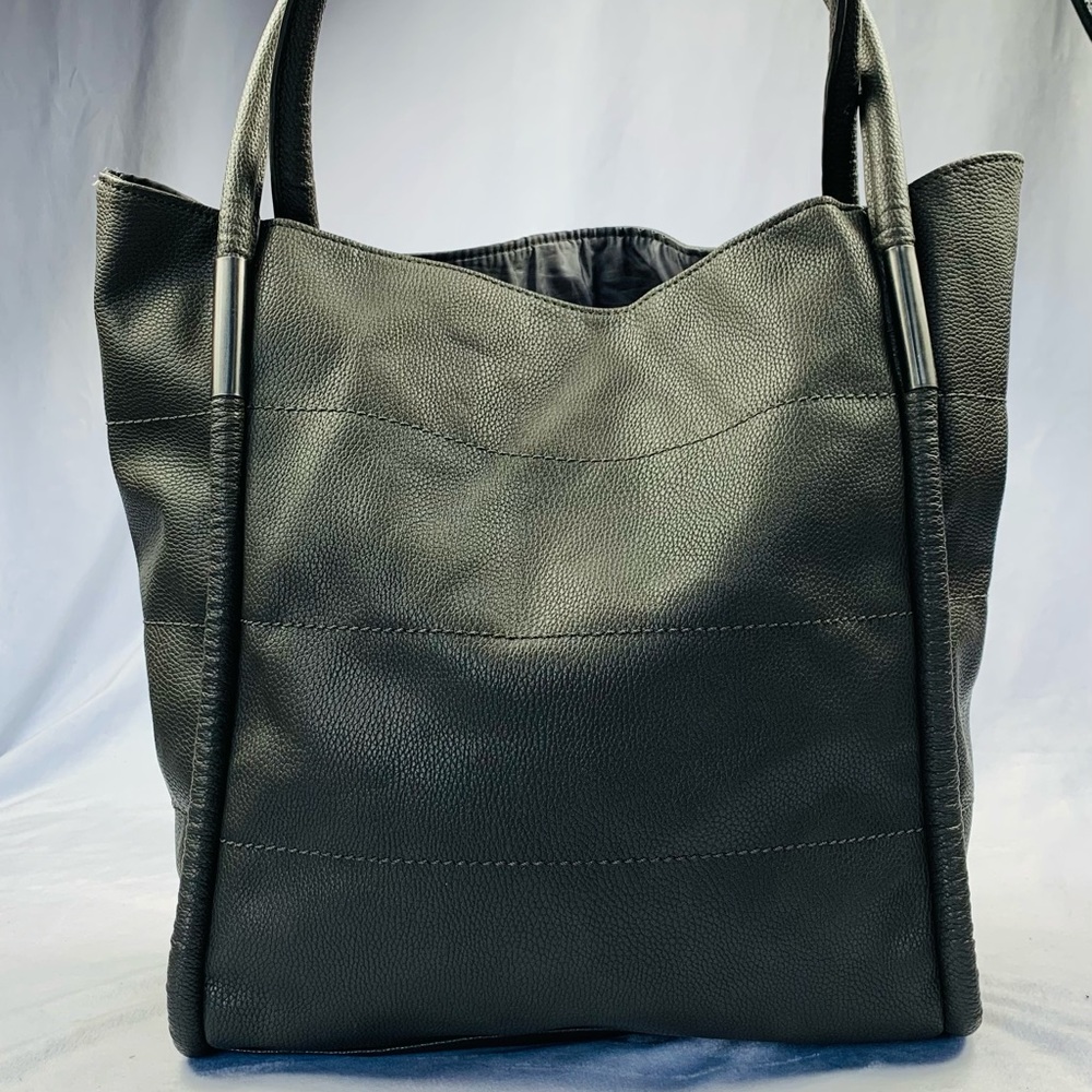 Neiman Marcus grey tote bag